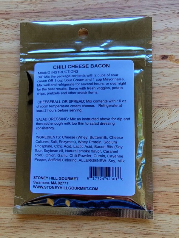 CHILI CHEESE BACON DIP MIX